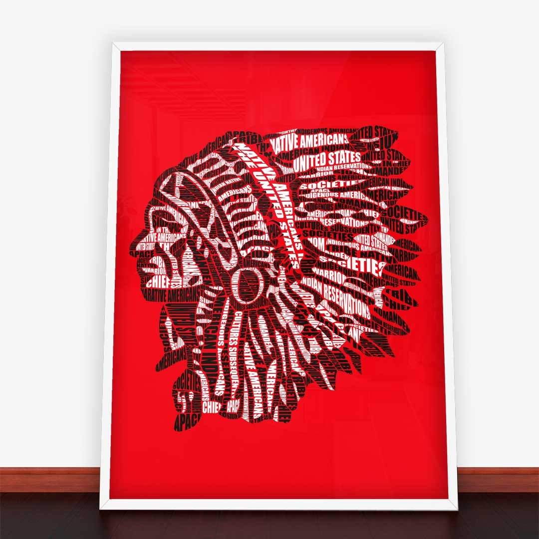 Plakat Indian Chief