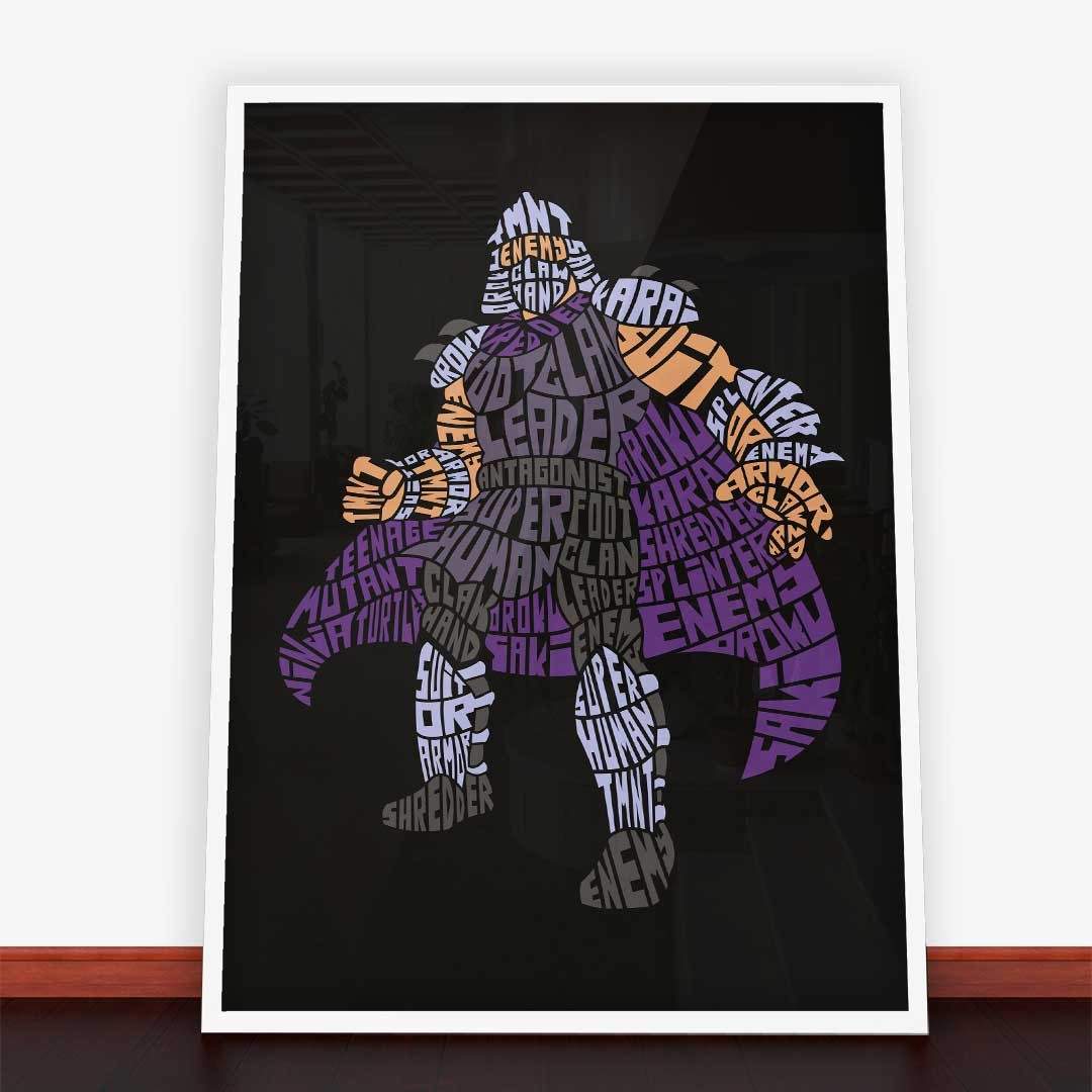 Plakat Foot Clan Leader