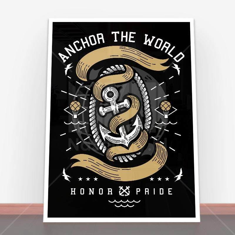 Plakat Anchor The World