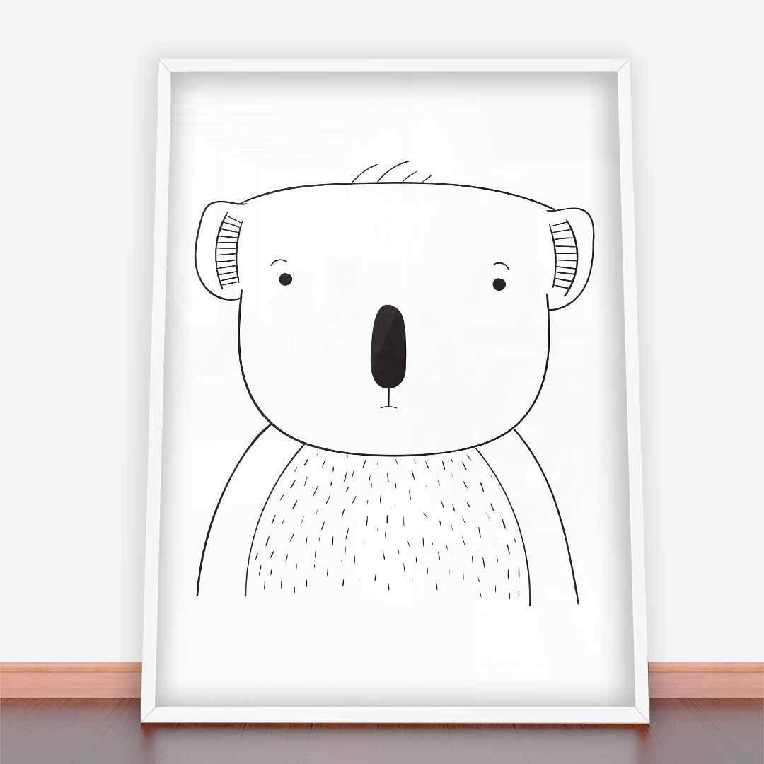 Plakat miś koala