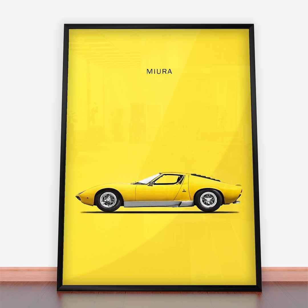 Plakat Lamborghini Miura