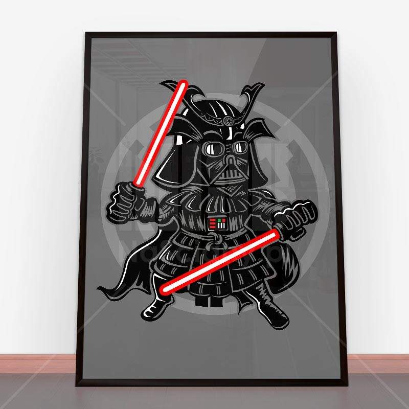 Plakat Darkside Samurai