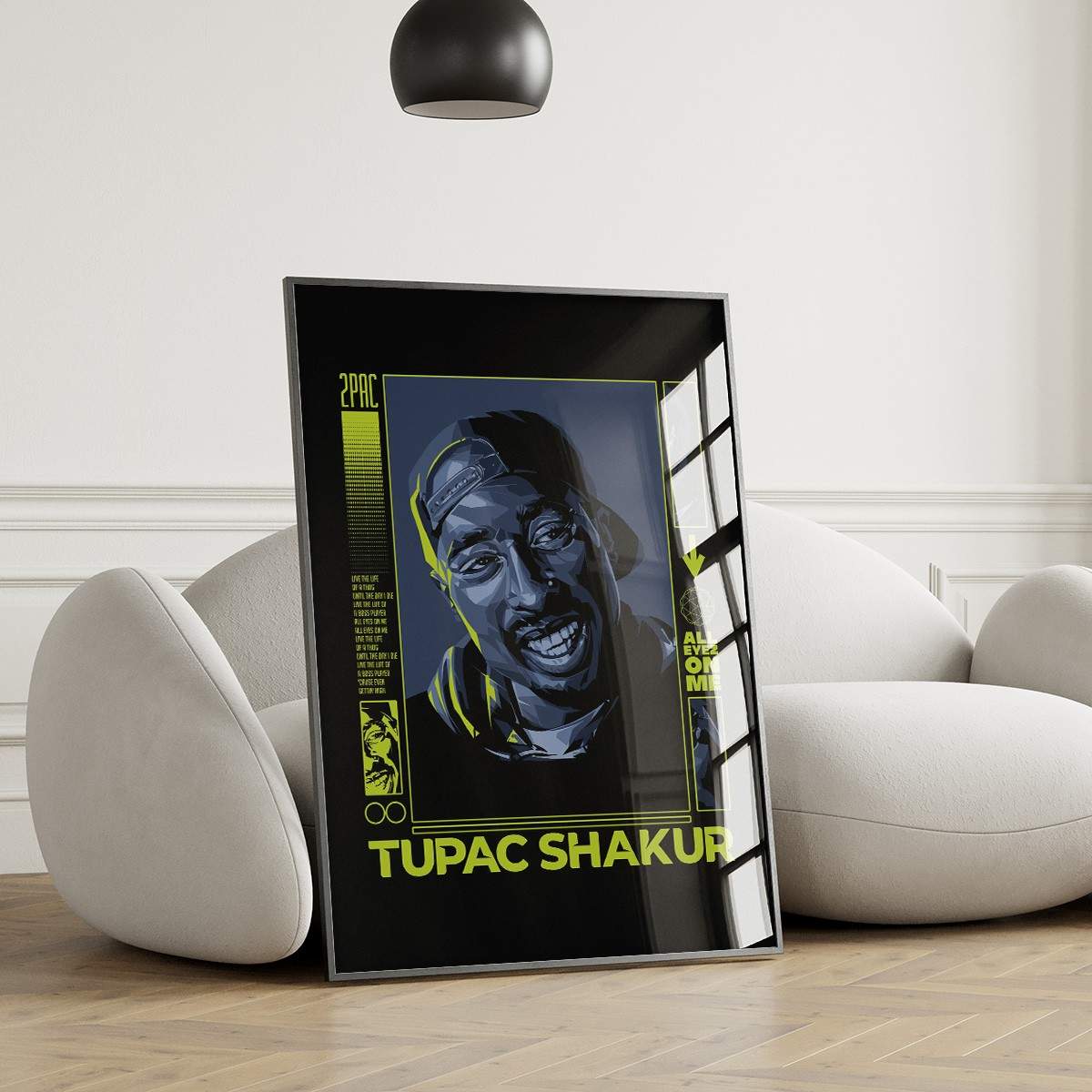 Plakat 2Pac All Eyez On Me - Plakaty muzyczne