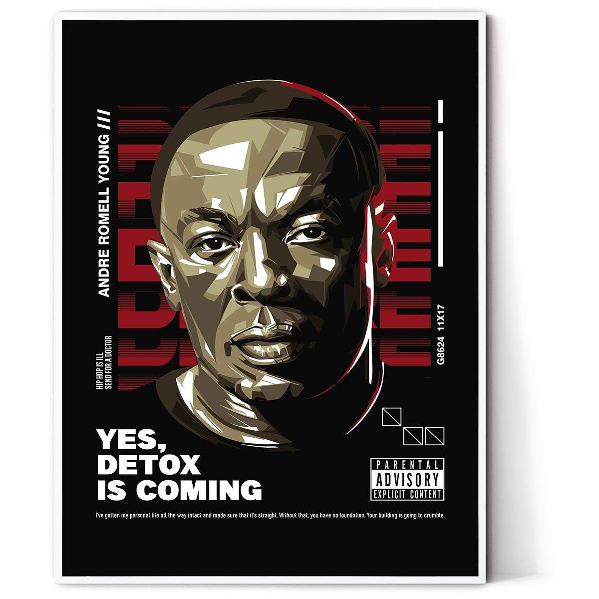 Plakat Dr. Dre DETOX