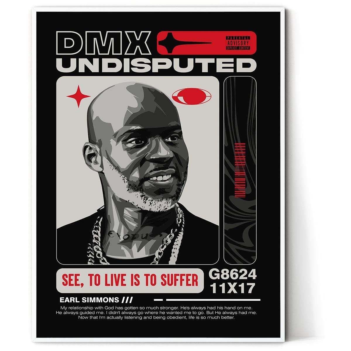 Plakat DMX Undisputed