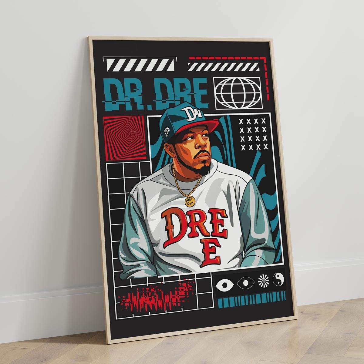 Plakat Dr Dre Dre E - Plakaty muzyczne