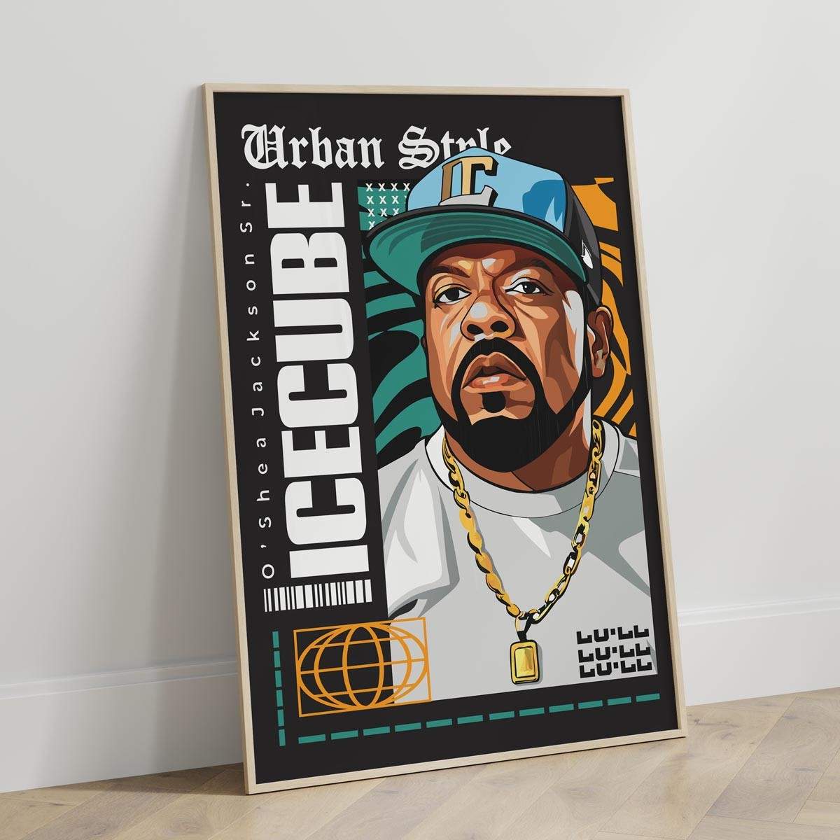 Plakat Ice Cube Urban Style - Plakaty muzyczne