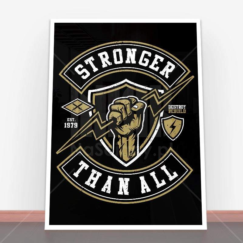 Plakat Stronger Than All