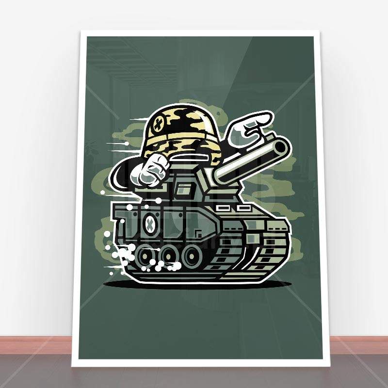 Plakat War Tank