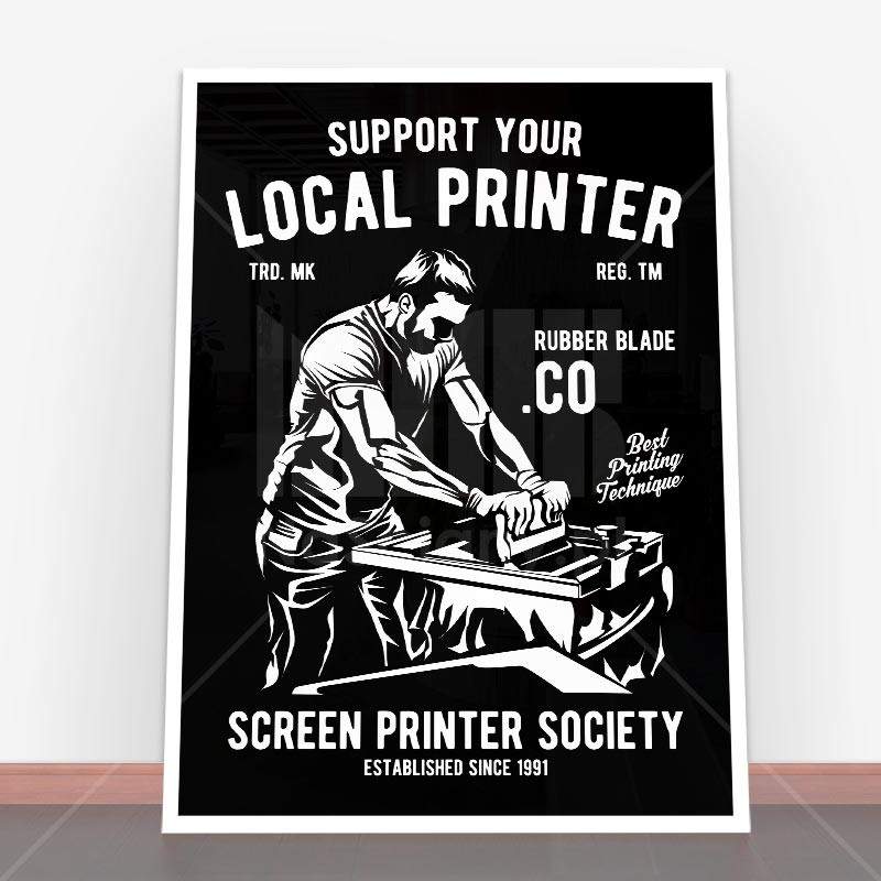 Plakat Local Printer