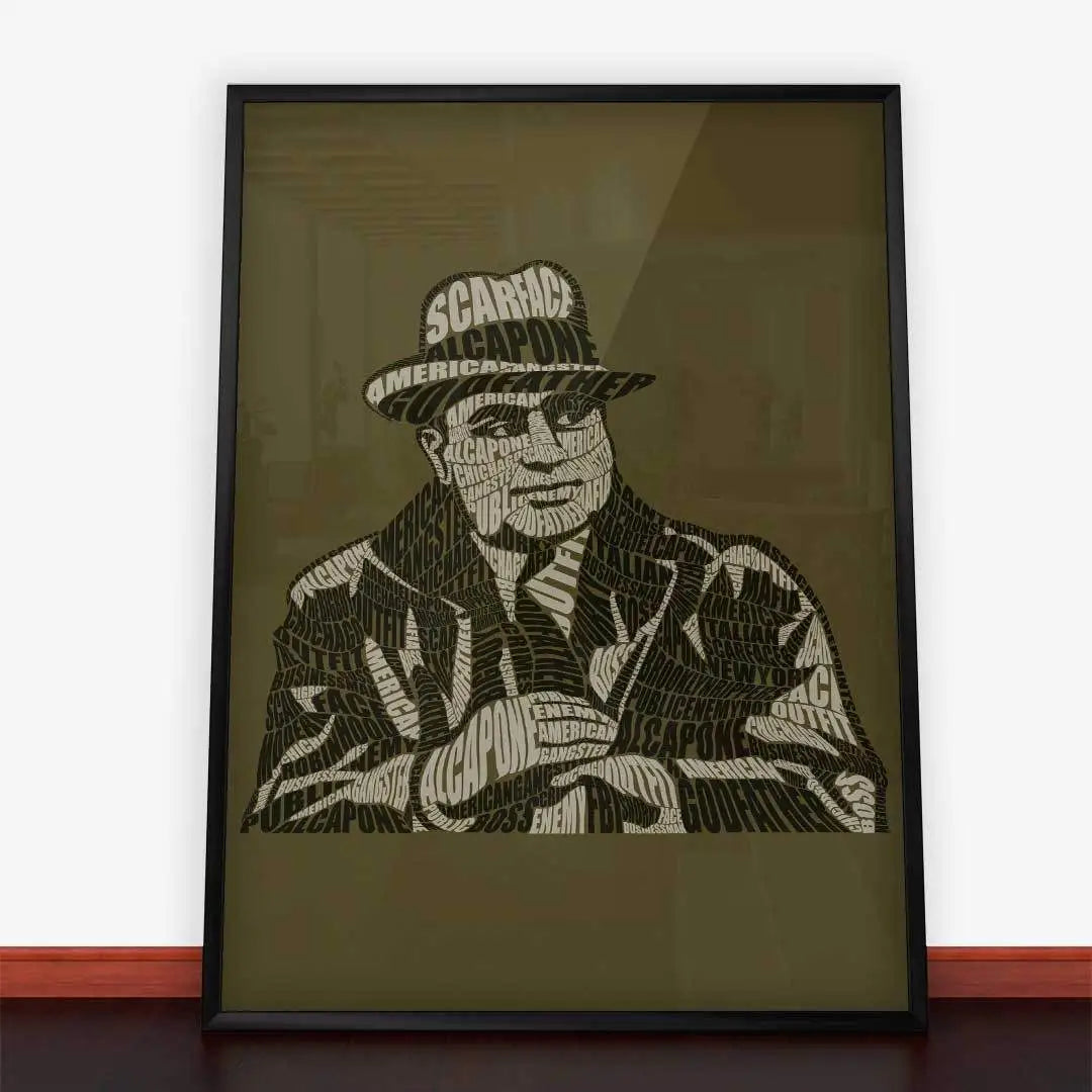 Plakat Al Capone.