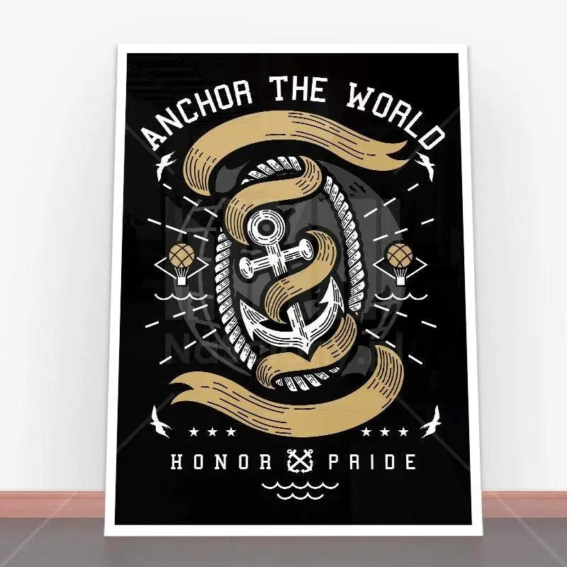 Plakat Anchor The World.