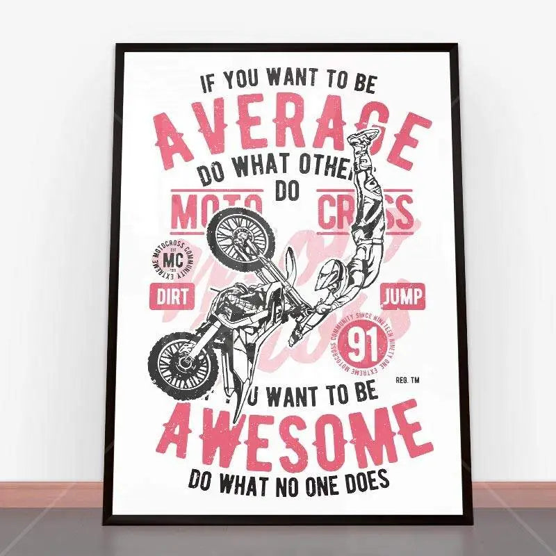 Plakat Awesome Motocross.