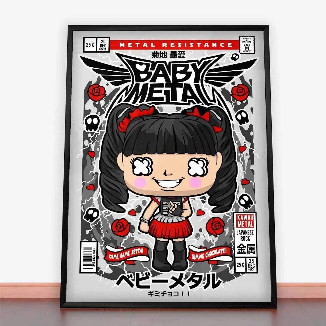 Plakat Baby Metal.