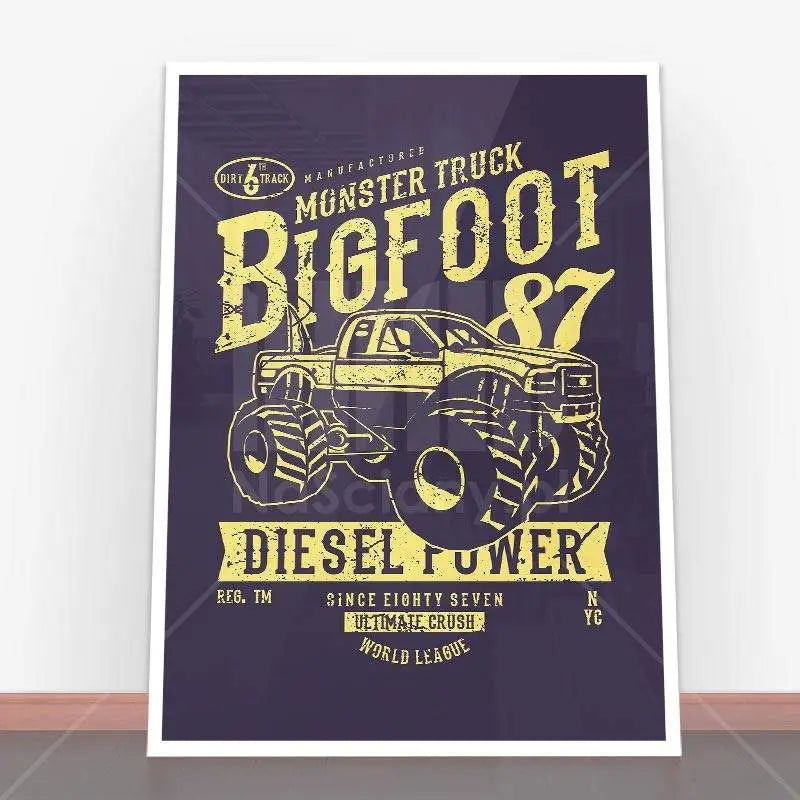 Plakat Big Foot.