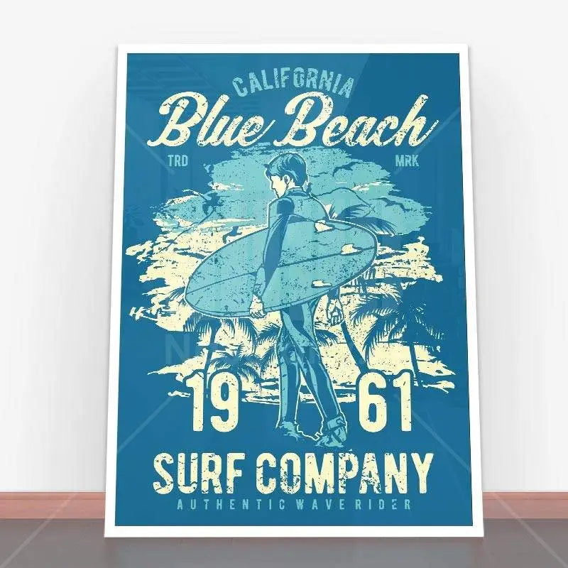 Plakat Blue Beach.