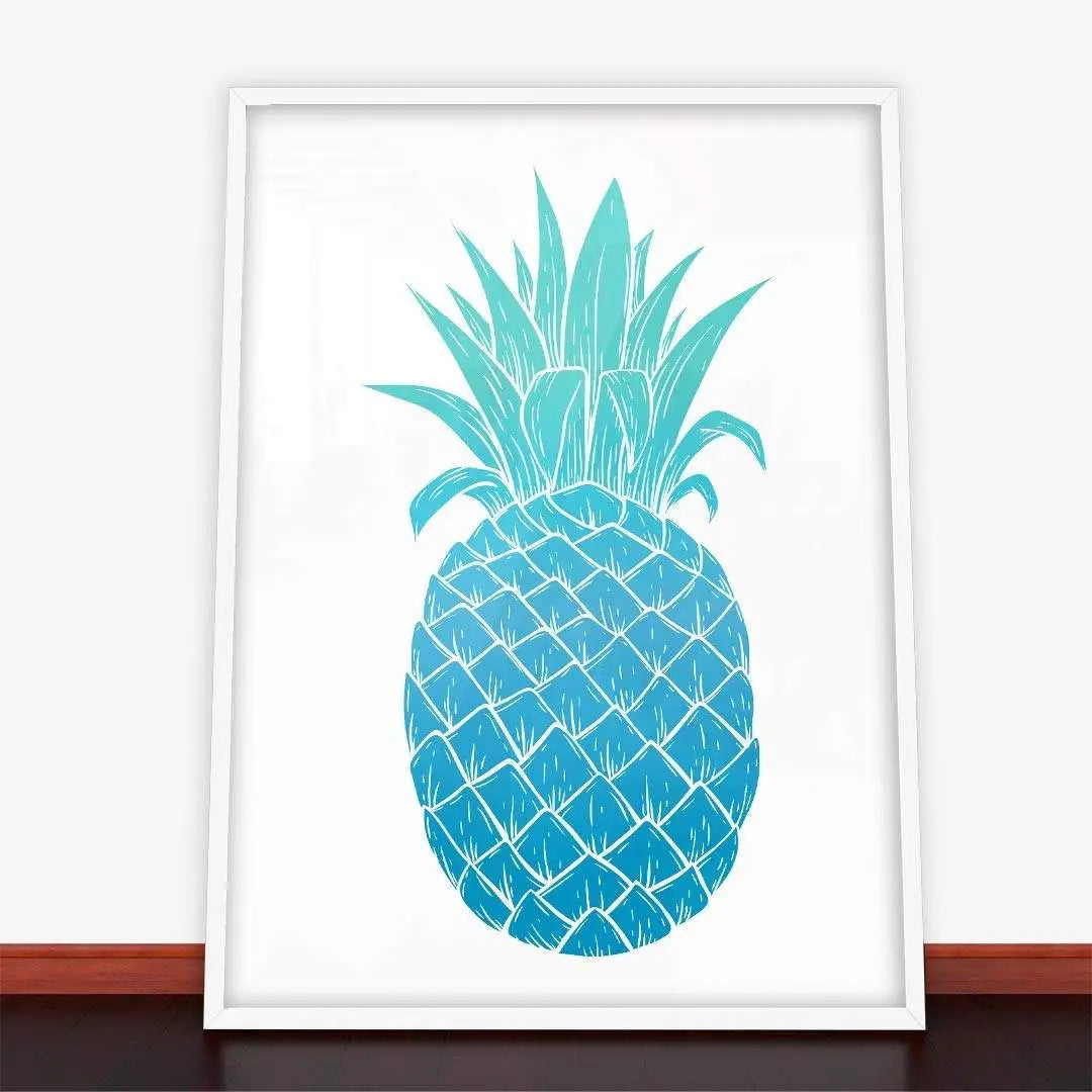 Plakat Blue Pineapple.