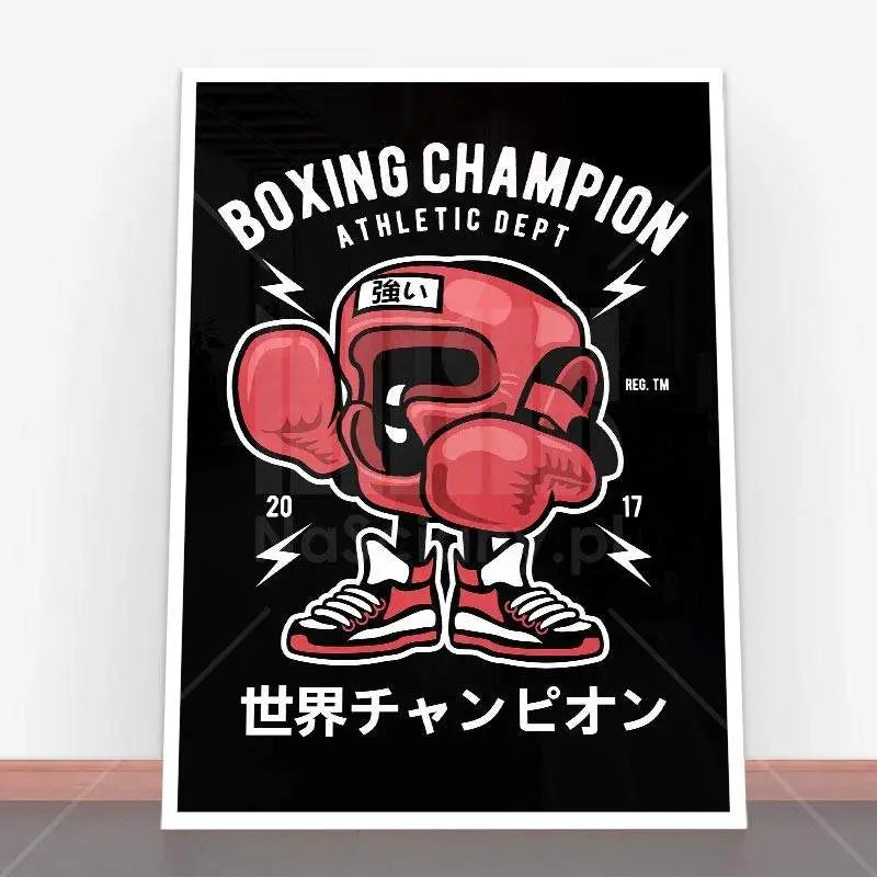 Plakat Boxing Champion.