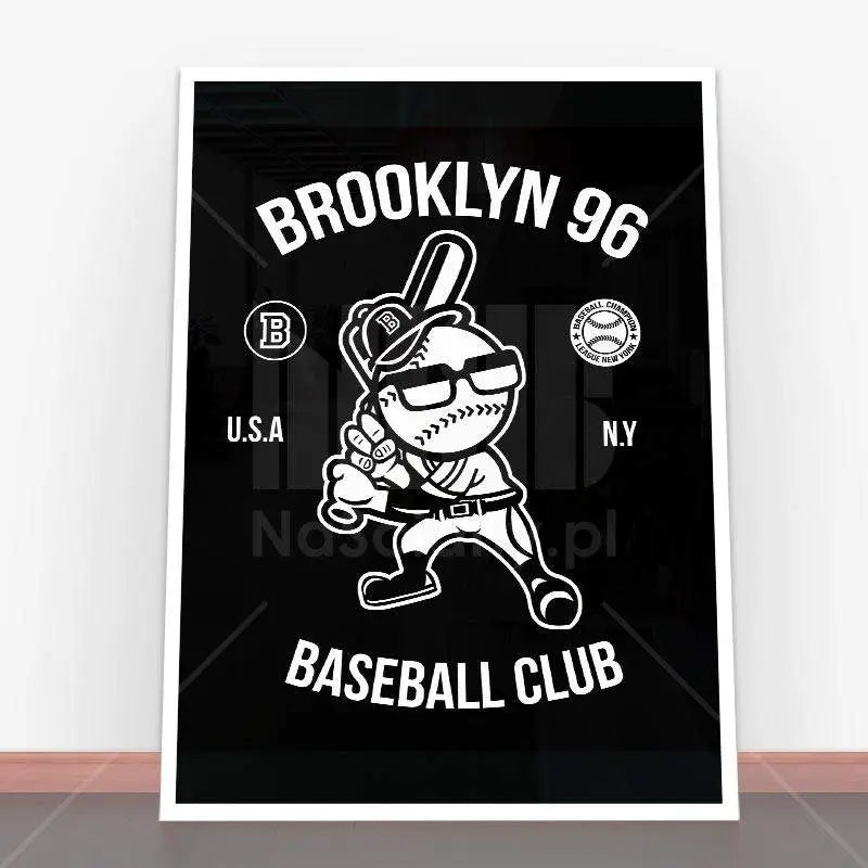 Plakat Brooklyn Baseball.