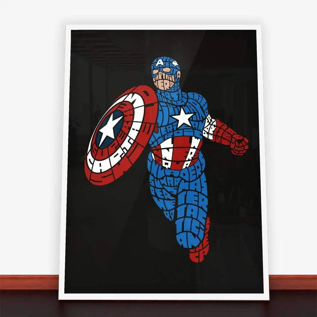 Plakat Captain America.