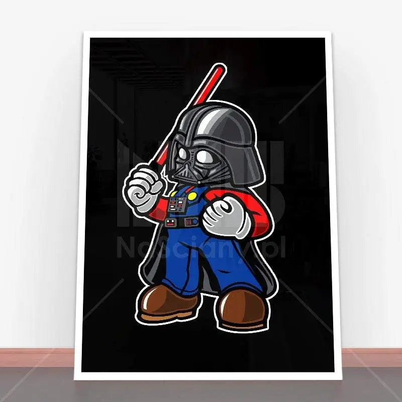 Plakat Darth Plumber.