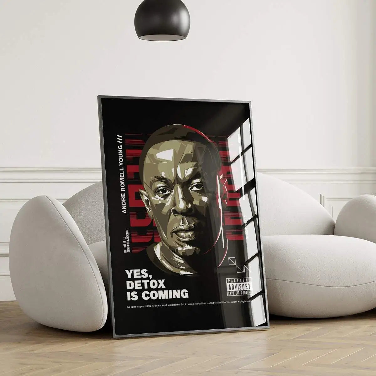 Plakat Dr. Dre DETOX.