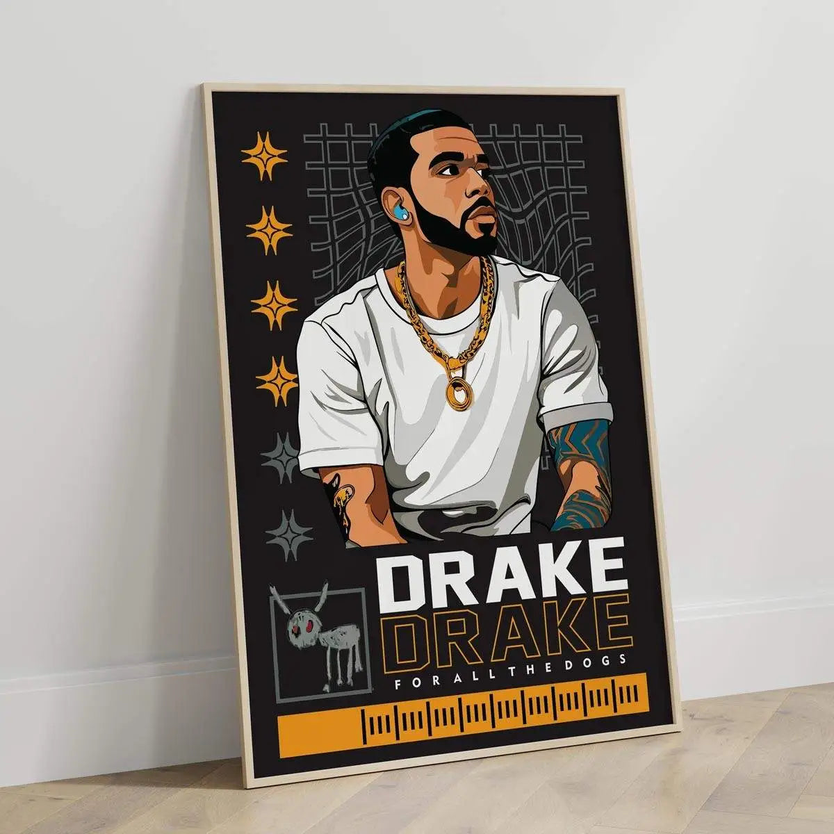 Plakat Drake For All The Dogs.