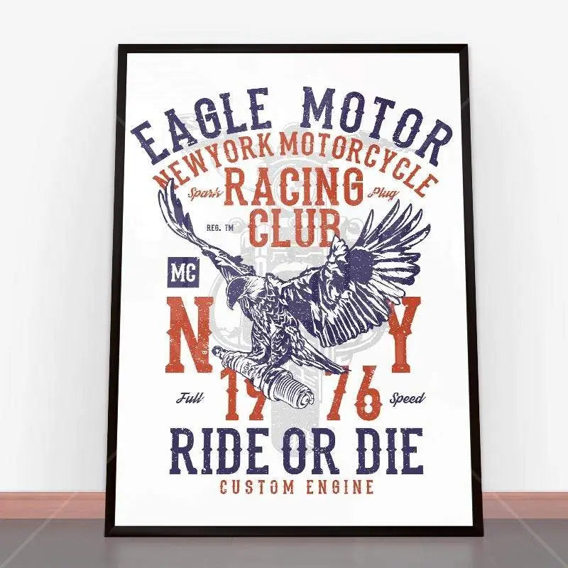 Plakat Eagle Motor.