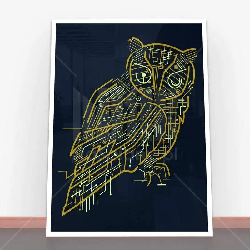 Plakat Electrical Owl.