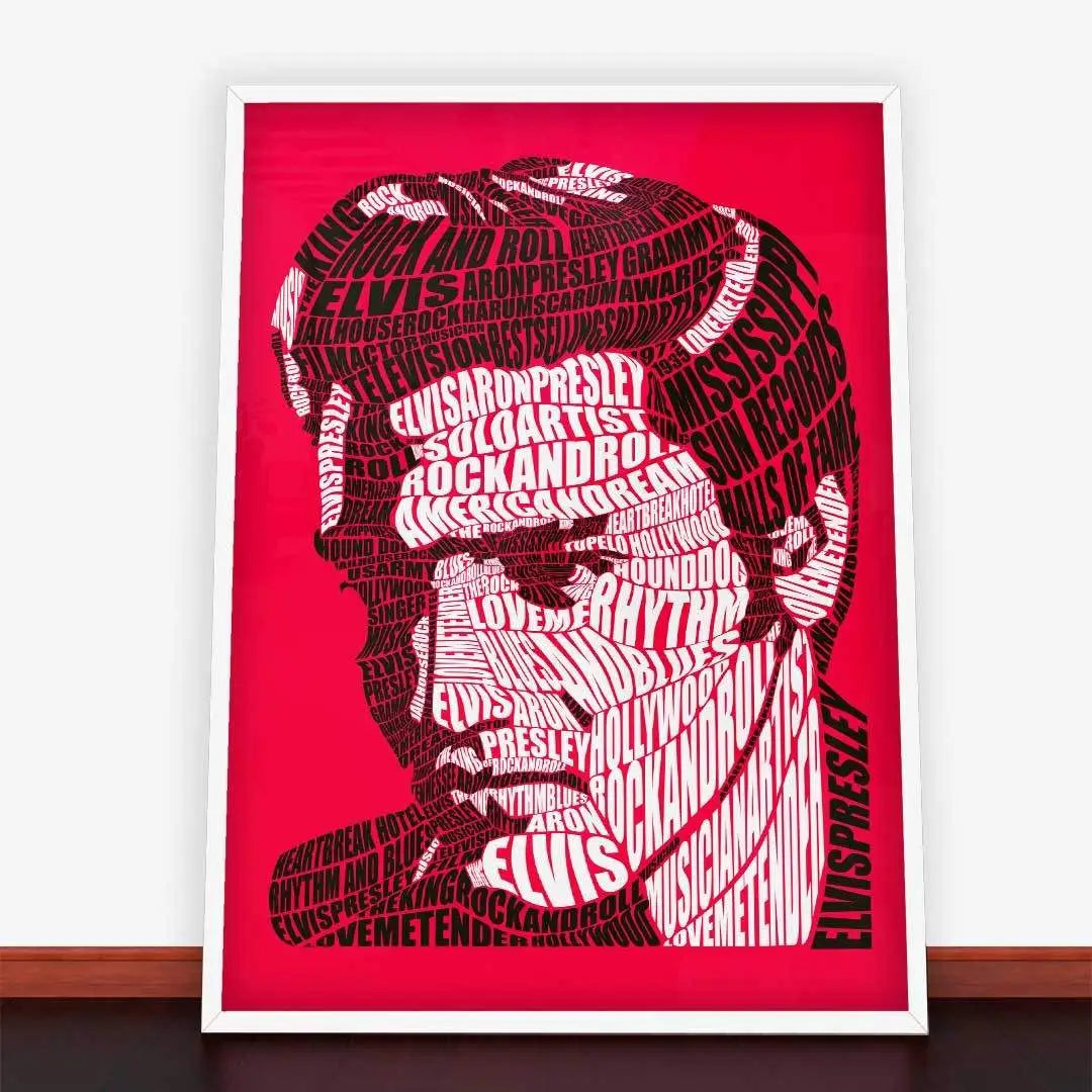 Plakat Elvis Presley.