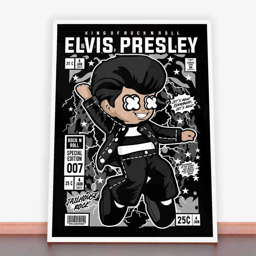 Plakat Elvis.