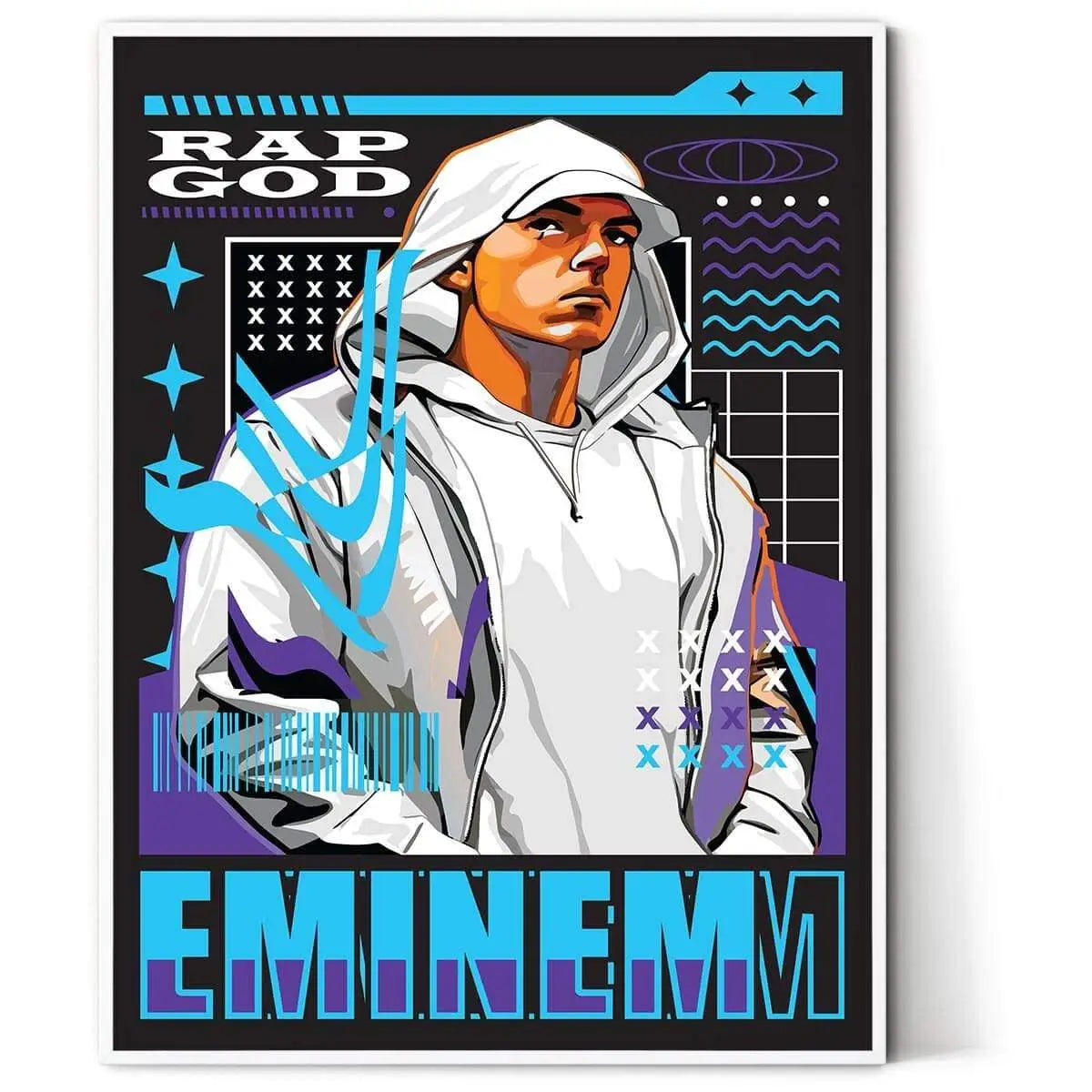 Plakat Eminem Rap God.