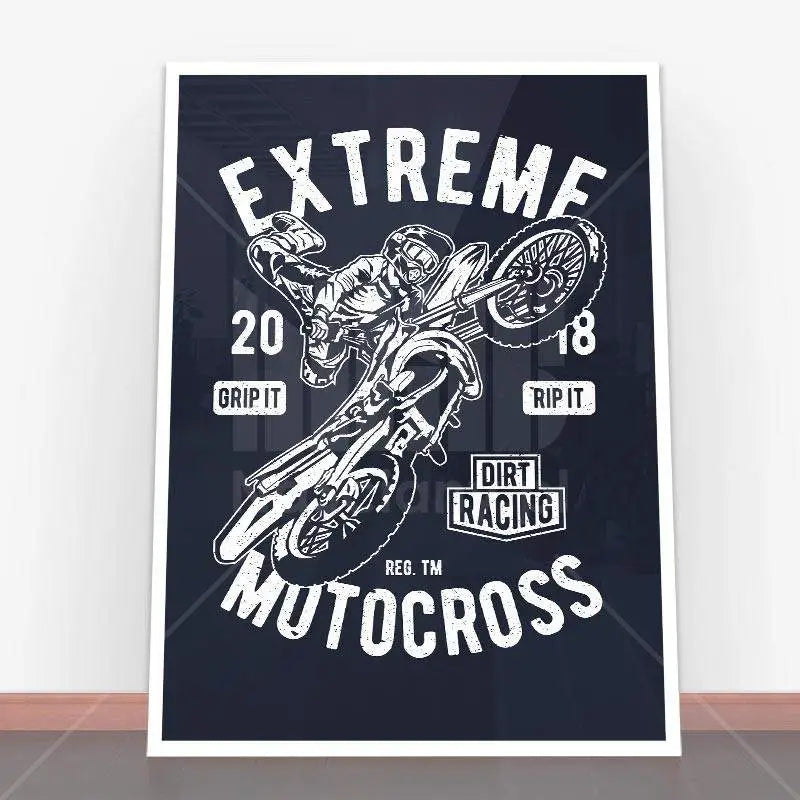 Plakat Extreme Motocross.