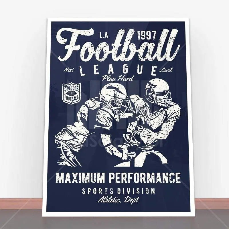 Plakat Football League.