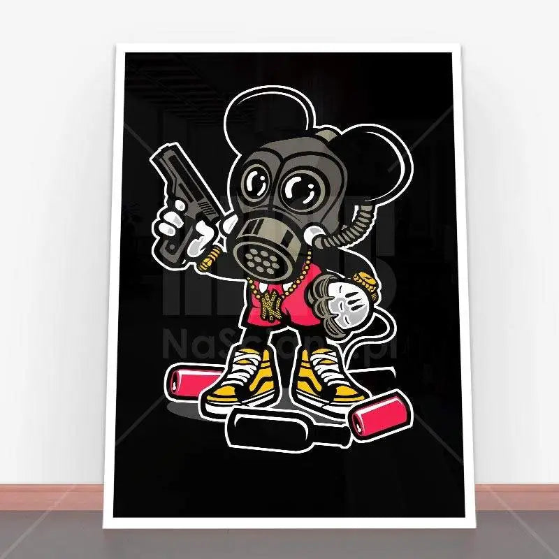 Plakat Gangsta Mouse.