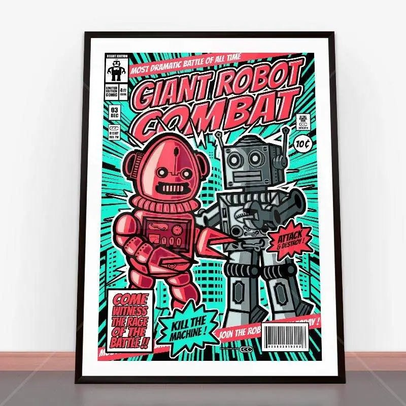 Plakat Giant Robot Combat.