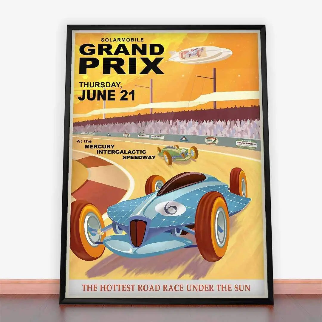 Plakat Grand Prix Mercury.