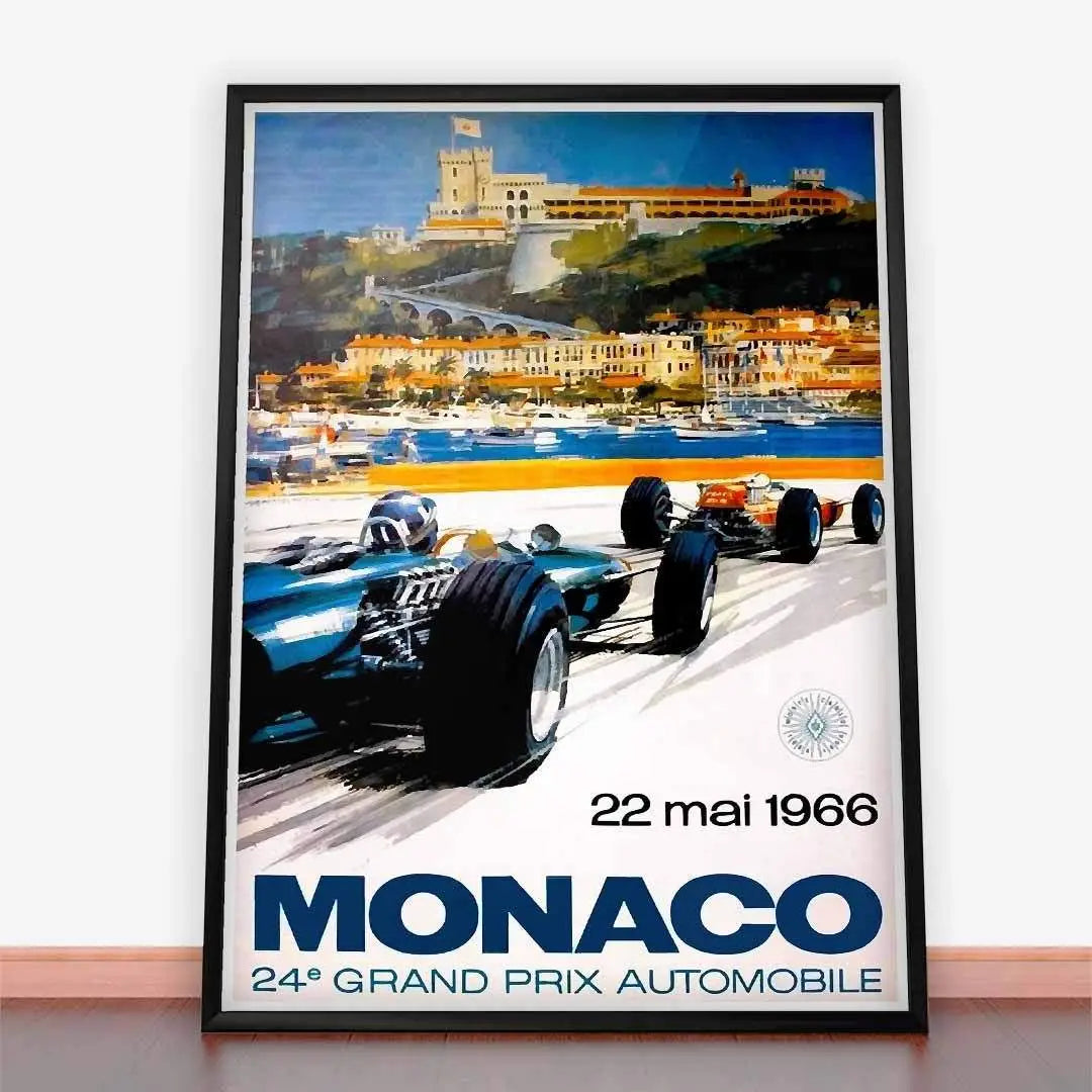 Plakat Grand Prix Monaco, 1966.