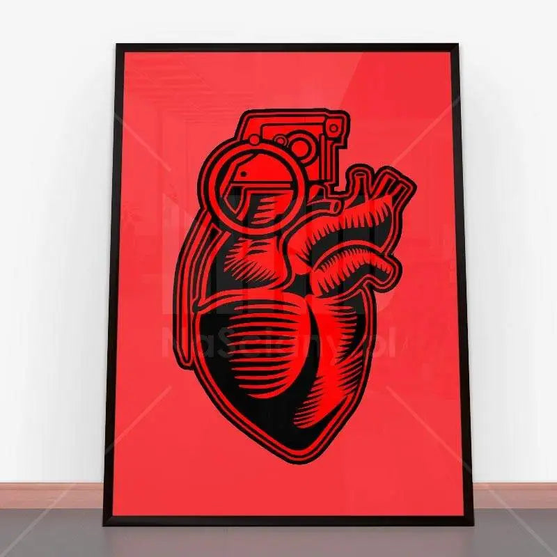 Plakat Grenade Heart.