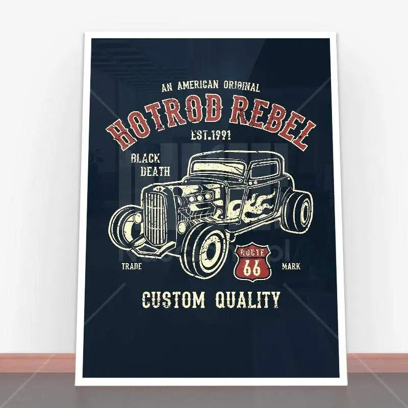 Plakat Hot Rod Rebel.