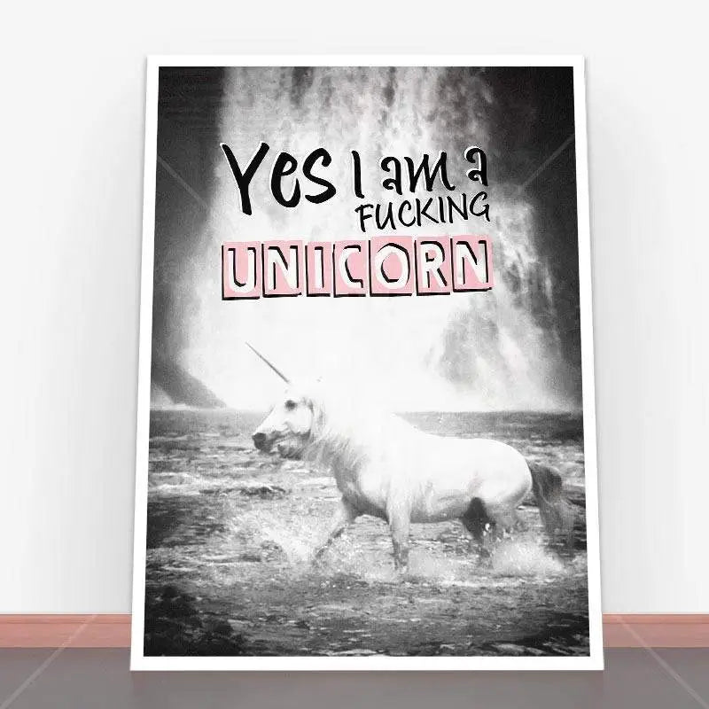 Plakat I Am Unicorn.