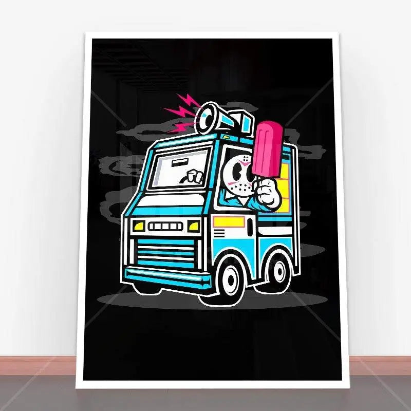 Plakat Ice Cream Truck.