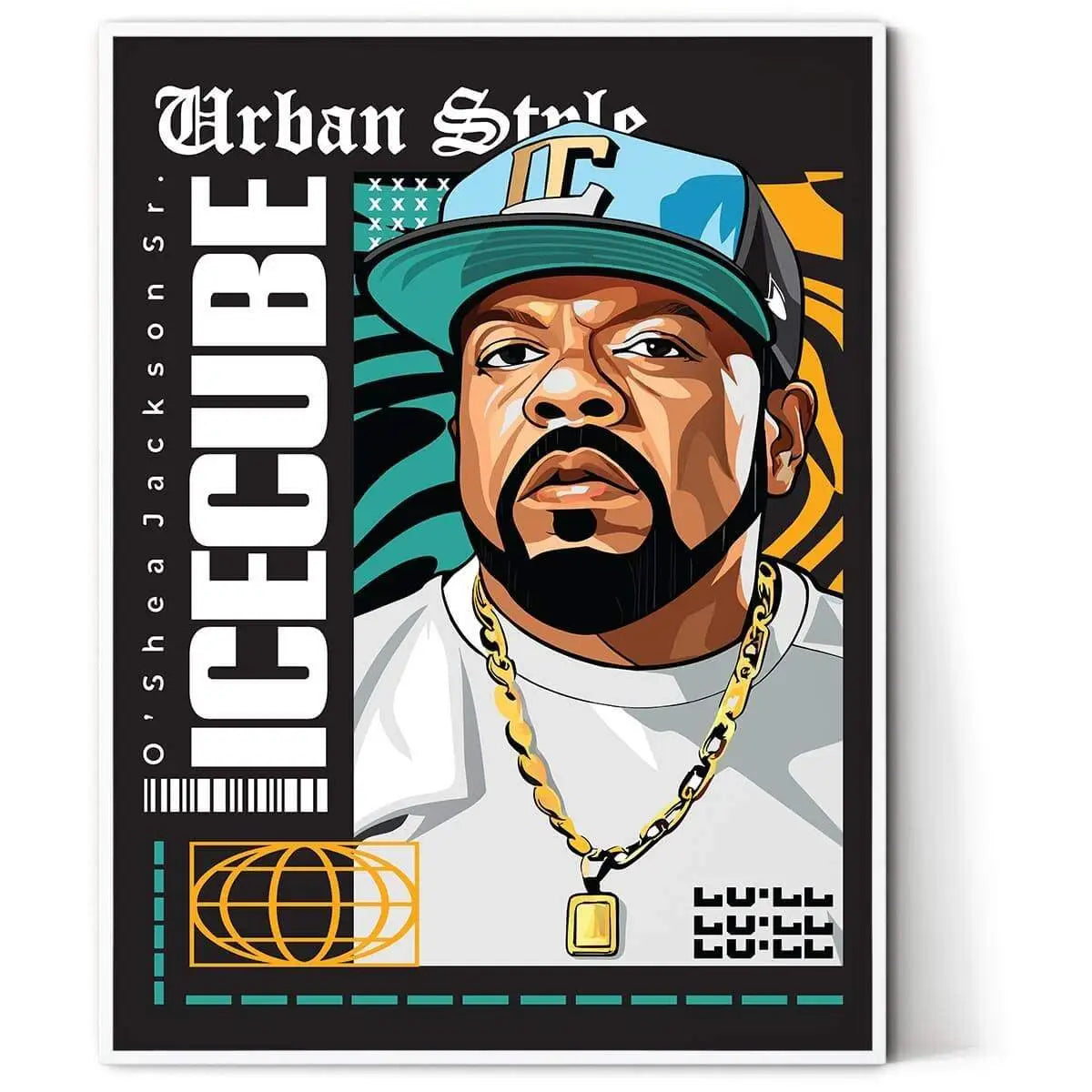 Plakat Ice Cube Urban Style.