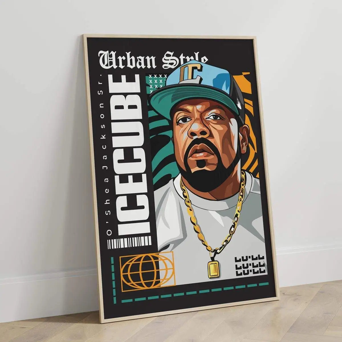 Plakat Ice Cube Urban Style.