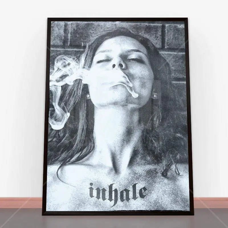 Plakat Inhale.