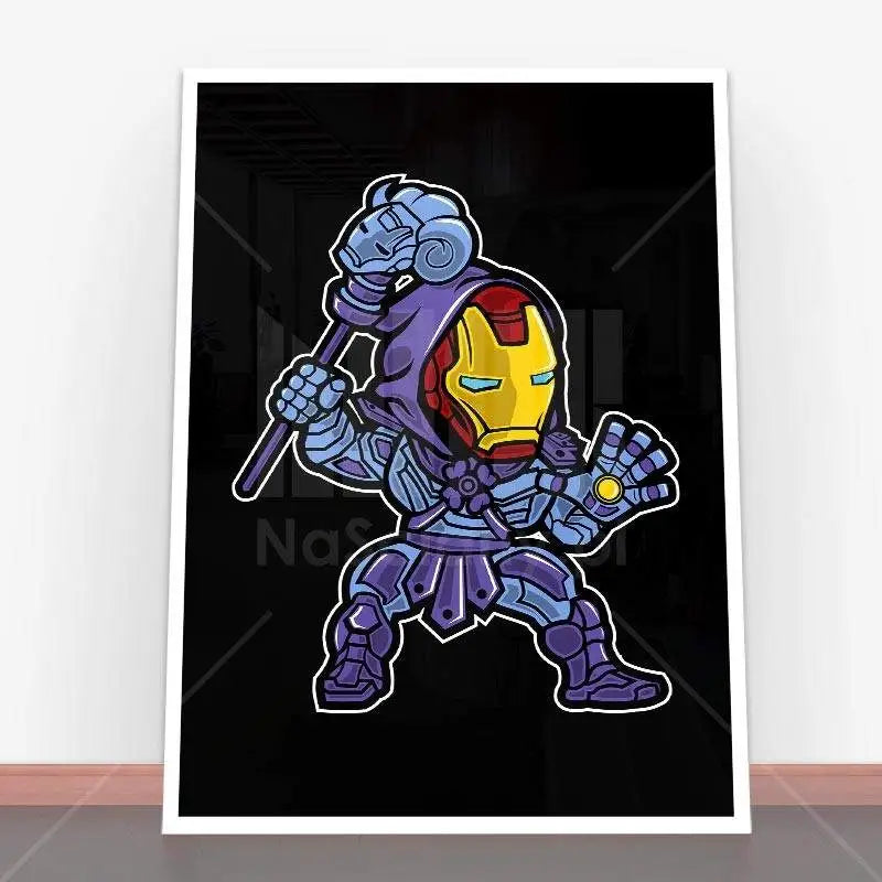 Plakat Iron Skeletor.