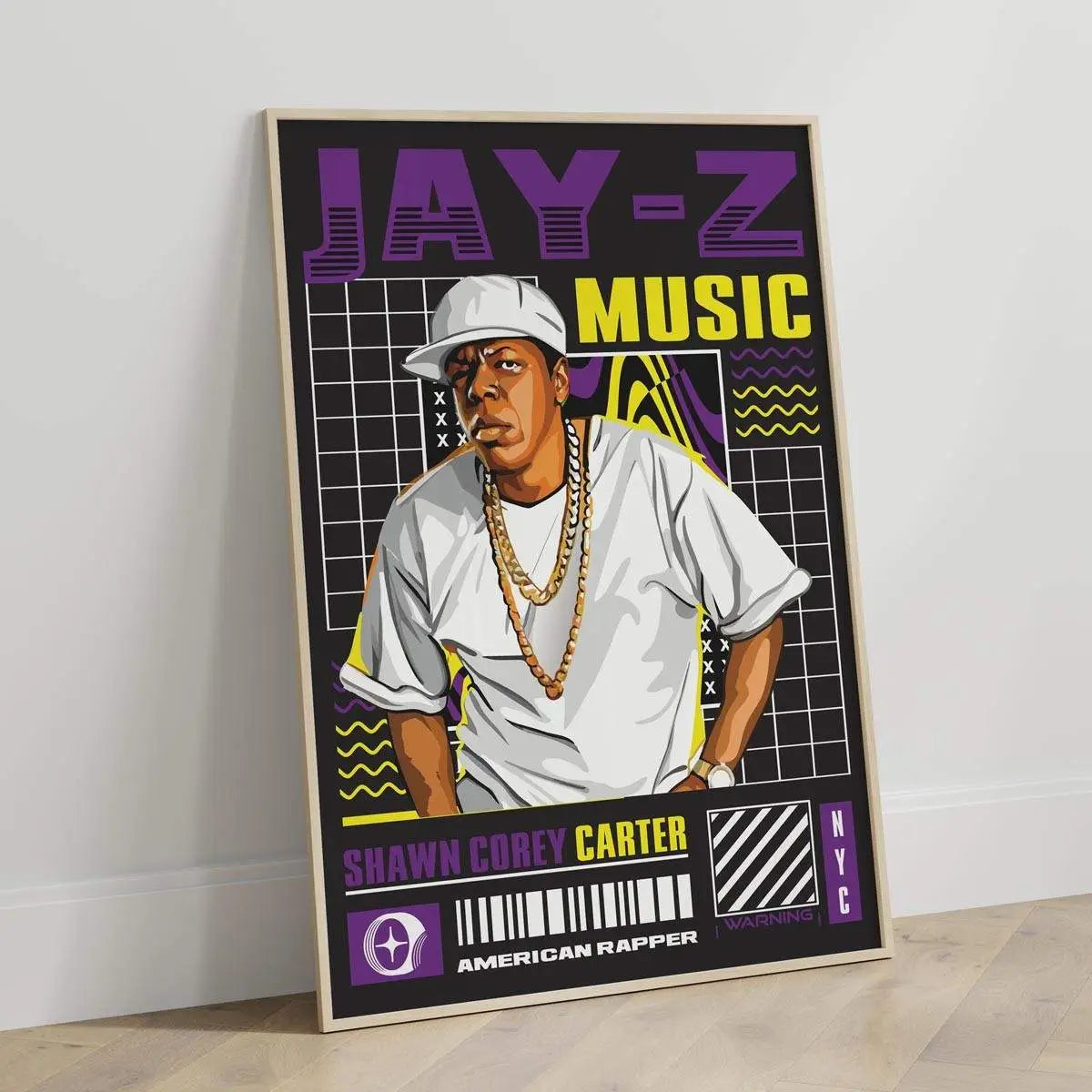 Plakat Jay-Z American Rapper.