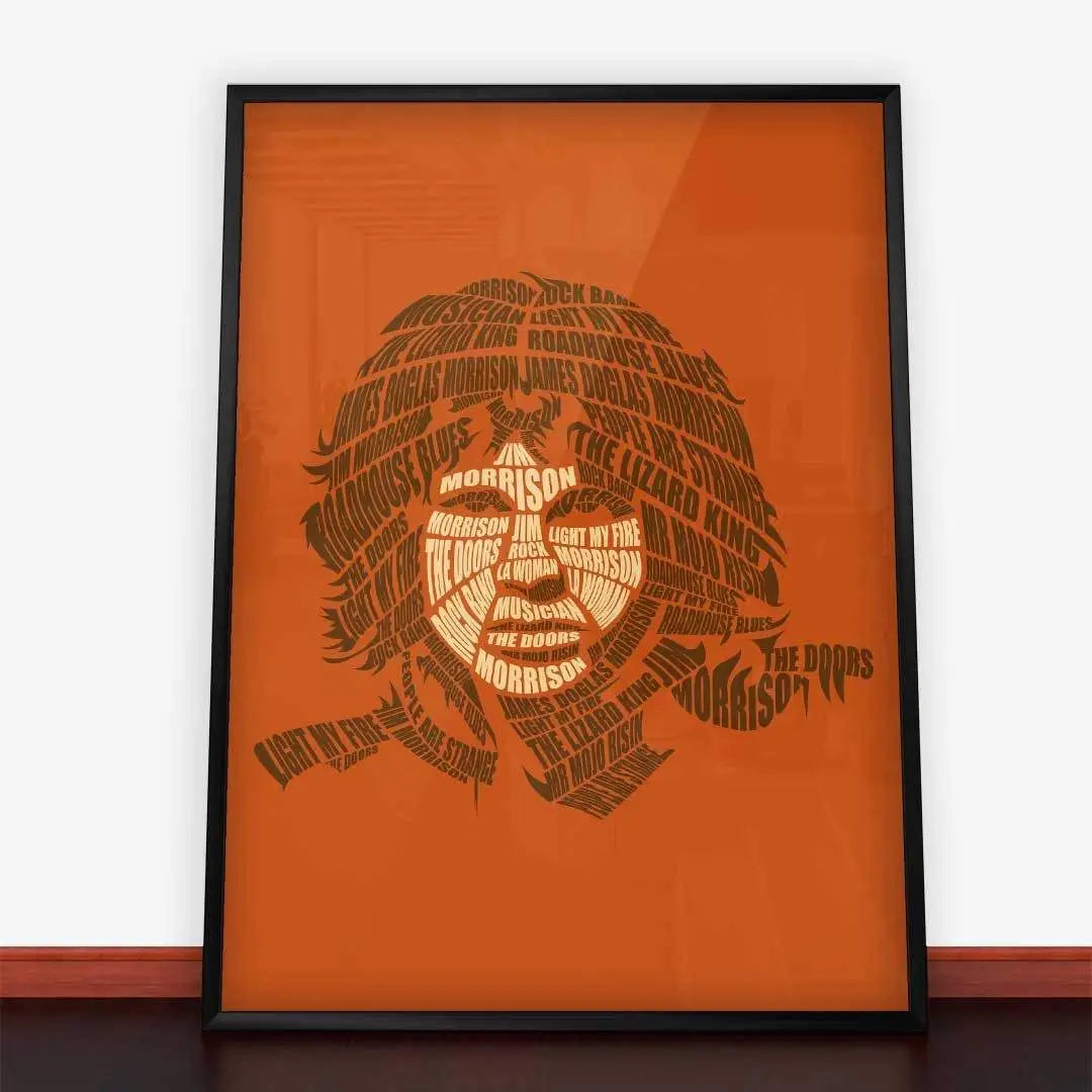 Plakat Jim Morrison.