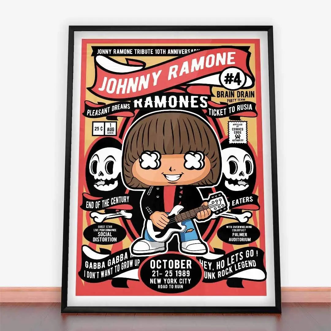 Plakat Johnny Ramone.