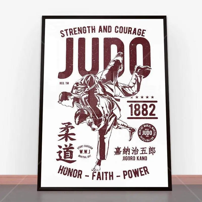 Plakat Judo.